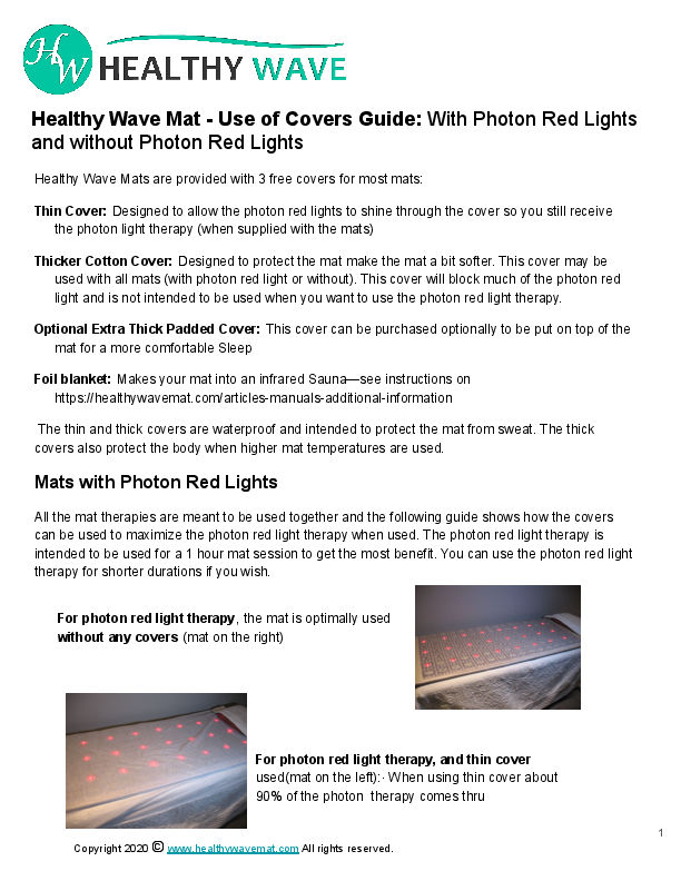 Cover Use Instruction